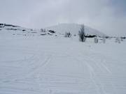 Tiefschneegebiet am Gaustablikk