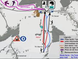 Skigebiet Val de Wanne