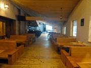 Bo-Bar mit Blick auf die Pisten