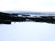 Leichte Piste an den Forsthausliften