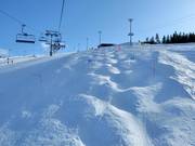 Buckelpiste bei den Front Slopes