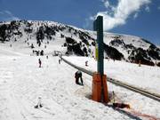Estany - Seillift/Babylift mit niederer Seilführung
