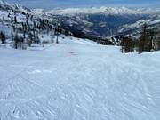Breite Piste in den Monti della Luna
