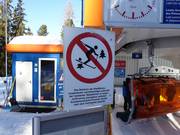 Befahren der Wälder verboten