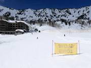 Leichte Piste an der Sesselbahn Snowpine