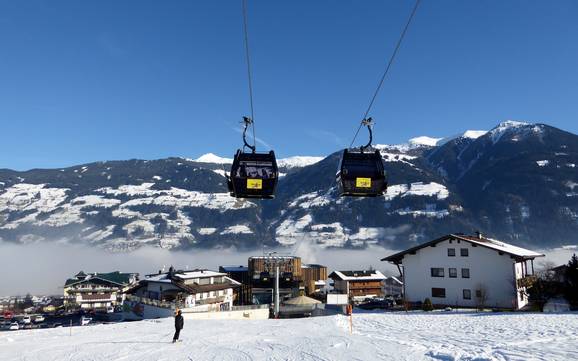 Skifahren bei Fügen