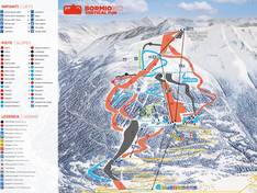 Pistenplan Bormio – Cima Bianca