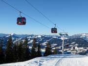 Fleckalmbahn - 10er Gondelbahn mit Sitzheizung (Ein-Seil-Umlaufbahn)
