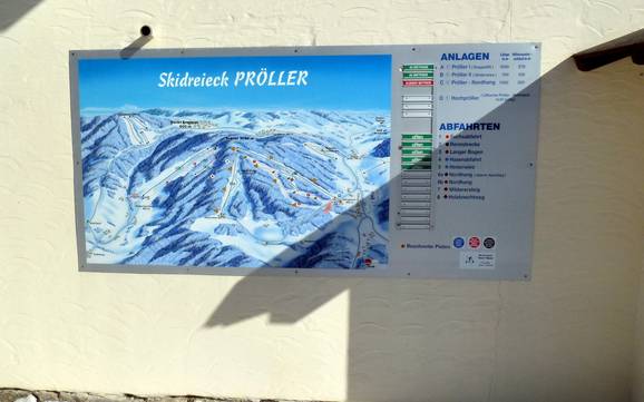 Straubing-Bogen: Orientierung in Skigebieten – Orientierung Pröller Skidreieck (St. Englmar)
