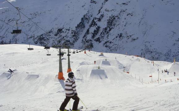Snowparks Klostertal – Snowpark St. Anton/St. Christoph/Stuben/Lech/Zürs/Warth/Schröcken – Ski Arlberg