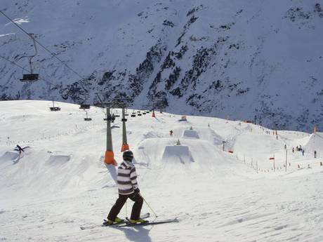 Snowparks Lechtaler Alpen – Snowpark St. Anton/St. Christoph/Stuben/Lech/Zürs/Warth/Schröcken – Ski Arlberg