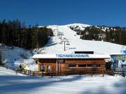 Tschaneckbahn - 6er Hochgeschwindigkeits-Sesselbahn (kuppelbar) mit Abdeckhauben und Sitzheizung