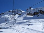 Furtschellas - 4er Hochgeschwindigkeits-Sesselbahn (kuppelbar) mit Abdeckhauben