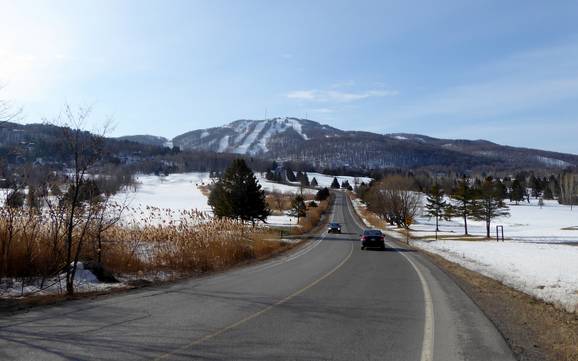 Estrie: Anfahrt in Skigebiete und Parken an Skigebieten – Anfahrt, Parken Bromont