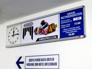 Ausschilderung in der Station Trincerone