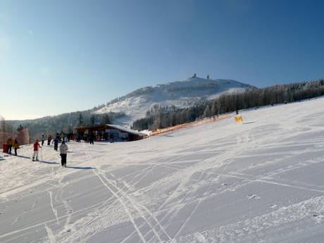 Ostbayern: Größe der Skigebiete – Größe Arber