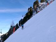 Extrem steile Piste Harakiri