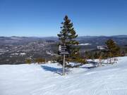 Am White Cap starten mehrere extreme Abfahrten