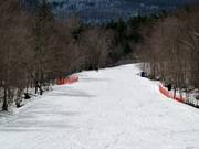 Leichte Abfahrt für Anfänger