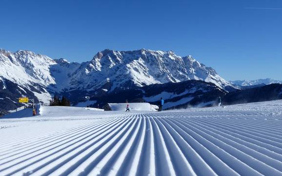 Skifahren in den Salzburger Schieferalpen