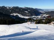 Pisten an der 6er-Sesselbahn Schrattenwang