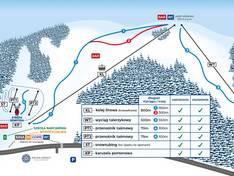 Pistenplan Dolina Leśnicy/Świniorki – Brenna Leśnica