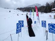 Übungshang mit Förderband