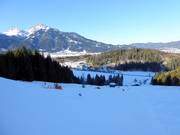 Blick von der Bergstation Waldrastlift
