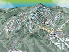 Pistenplan Killington