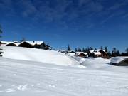 Ferienhäuser am Pistenrand in Trysil