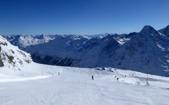 Höchste Talstation im Oberengadin – Skigebiet Corvatsch/Furtschellas
