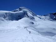 Start der Pisten am Mittelallalin