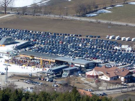 Dolomiten: Anfahrt in Skigebiete und Parken an Skigebieten – Anfahrt, Parken Kronplatz (Plan de Corones)