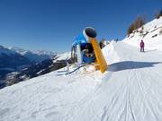 Leistungsfähige Schneekanone in Bellwald