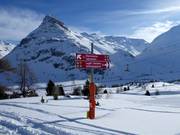 Klare Ausschilderung