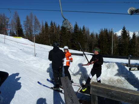 SKI plus CITY Pass Stubai Innsbruck: Freundlichkeit der Skigebiete – Freundlichkeit Rangger Köpfl – Oberperfuss