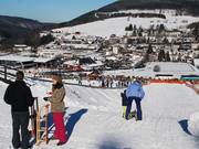 Rodelhang an der Dorfwiese