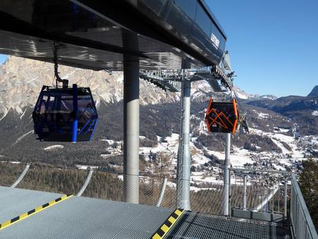 Skilifte Venetien – Lifte/Bahnen Cortina d'Ampezzo