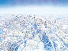 Pistenplan Ruka