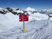 Klare Ausschilderung