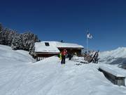 Alp Fops an der Scalottas-Abfahrt