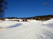 Übungspiste im Skigebiet Velká Úpa