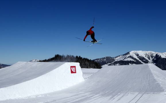 Snowparks Traunstein – Snowpark Steinplatte Winklmoosalm – Waidring/Reit im Winkl