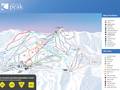 Pistenplan Coronet Peak