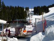 Kaiserexpress - 4er Sesselbahn fix geklemmt