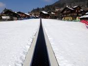 Förderband der Schweizer Ski- und Snowboardschule Wengen