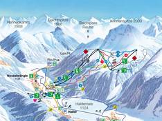 Pistenplan Krinnenalpe – Nesselwängle