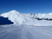 Leichte Piste an der Mooserberg- und Weißspitzbahn