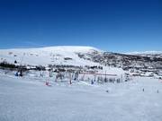 Blick zu den Pisten am Havsdalshovda