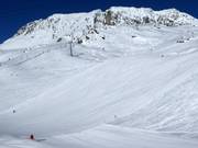 Die ersten Spuren auf den Pisten